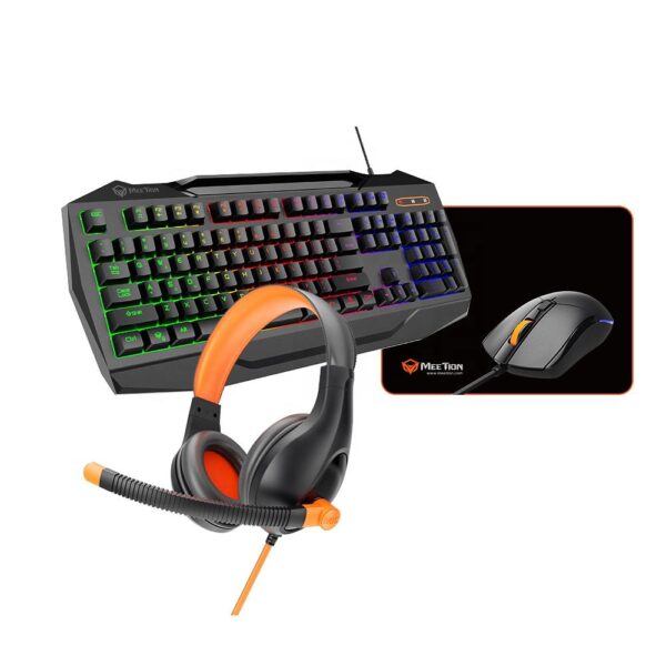 Meetion C490 4 IN 1 Gaming Keyboard And Mouse Combo